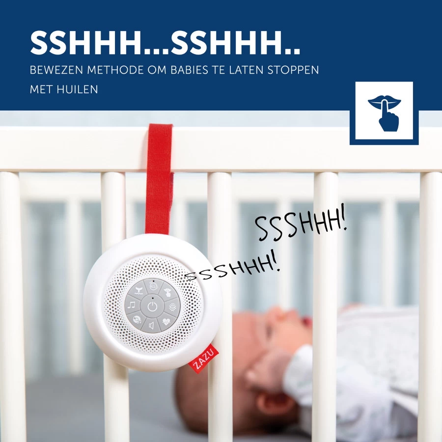 Zazu Suzy Portable Baby Soother Muziekdoosje ZA-SUZY-01 4 Zazu Suzy Portable Baby Soother Muziekdoosje ZA-SUZY-01 - Afbeelding 4